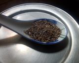 A picture of step 14 of Besan ka halwa.