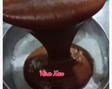 A picture of step 4 of Chocolate overload drip cake.