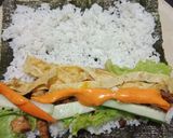 Foto langkah ke 4 dari resep 🇰🇷 Gimbab 🇰🇷 with Sambel Goreng Tempe Leftofer.