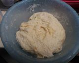 Foto langkah ke 4 dari resep Pizza teflon simpel.
