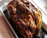 A picture of step 1 of Treacle cured short rib.