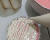 Foto langkah ke 5 dari resep Bolu Kukus Mekar (motif semangka).