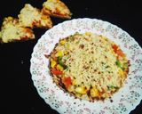 વેજ પીઝા (Veg Pizza Recipe In Gujarati) રેસીપી સ્ટેપ3ફોટો