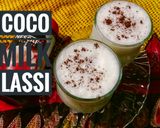A picture of step 5 of Cocoa milk lassi.
