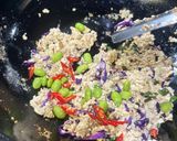 Foto langkah ke 3 dari resep Tumis Tahu Edamame (Vegan).