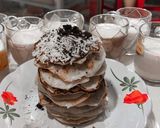 Foto langkah ke 8 dari resep 1. Banana Pancake.