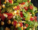 A picture of step 1 of Sauté vegetables #cook123.