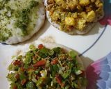 A picture of step 4 of Desi Burger.