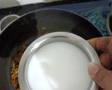 A picture of step 10 of Tripal schezwan rice.