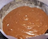 A picture of step 8 of Raspberry and Chocolate Brownie Meringue Cake.