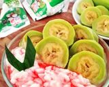 Foto langkah ke 5 dari resep Es pisang ijo.