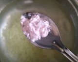 A picture of step 1 of Sattu - Row mango Cooler.