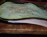 Foto del paso 2 de la receta: Milanesas de berenjena rellena de jamón y queso