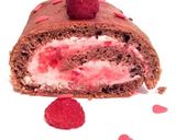 Une image de l'étape 7 de Roulé chocolat et framboises.