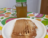 Foto del paso 3 de la receta: Sándwich caliente de plátano con chocolate