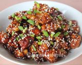 Foto langkah ke 10 dari resep Ayam Saus Wijen.