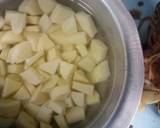 Oven baked carrot strips with smooth mashed potatoes and homemade garlic tomato sauce recipe step 2 photo