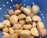 Baceman bawang putih (dengan minyak wijen)