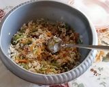 Une image de l'étape 5 de Riz aux Légumes Sautés.