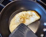 A picture of step 4 of Flip-fried Bay Eggs.