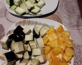 Une image de l'étape 1 de Ratatouille (à ma façon...).