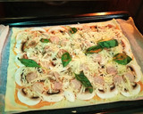 Foto del paso 16 de la receta: Pizza Bratwurst con champiñones