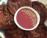 A picture of step 4 of Turkish Beetroot/Pink Dip: 'Kiž Güzeli'.