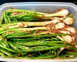 Hình bước làm 4 của món Kim chi hành lá