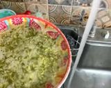 A picture of step 5 of Moong daal ki Khichri.