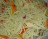 Foto langkah ke 3 dari resep Tumis Pepaya Muda.