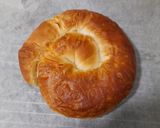 A picture of step 6 of Ensaimada with Pumpkin Jam (Cabello de Ángel).