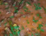 A picture of step 11 of Lady Finger Mutton (Bhindi Gosht).
