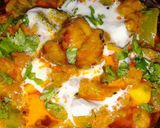 A picture of step 5 of Shahi corn - capsicum.