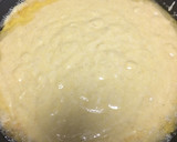A picture of step 5 of Cornbread (Plain) in da frying pan.