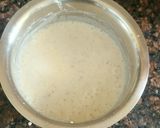 A picture of step 2 of Boondi raita.