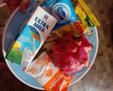 Foto langkah ke 1 dari resep Es Krim Buah Naga.