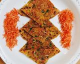 A picture of step 3 of Carrot Paratha.