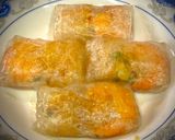 A picture of step 6 of Bánh Bột Lọc Trần (Rice Paper Dumpling Version).