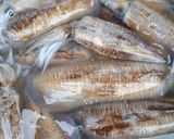 Hình bước làm 1 của món Mực lá chiên vàng