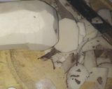 A picture of step 1 of White yam and stew sauce.