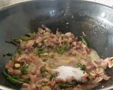 Foto langkah ke 2 dari resep Tumis Tetelan Sapi Cabe Ijo.