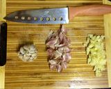Hình bước làm 11 của món Canh cua rau đay mướp mồng tơi và cà pháo muối xổi mắm tôm