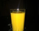 A picture of step 5 of Mango and pineapple smoothie.
