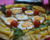 A picture of step 8 of Frozen Fried Egg  نیمرو با تخم مرغ یخ زده.