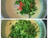 A picture of step 3 of 20 Min Breakfast Vegetable Omelette (Eggless).
