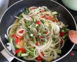 Foto del paso 1 de la receta Chorizos con vegetales al horno