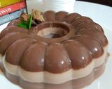 Foto langkah ke 5 dari resep Pudding 'Triple Chocolate'.