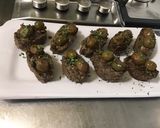 Une image de l'étape 8 de Minis pains de viande au bœuf,aubergine,curry et olives.
