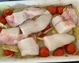 A picture of step 3 of Baked monkfish.
