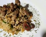 Foto del paso 5 de la receta: Arroz con falda de cerdo fácil